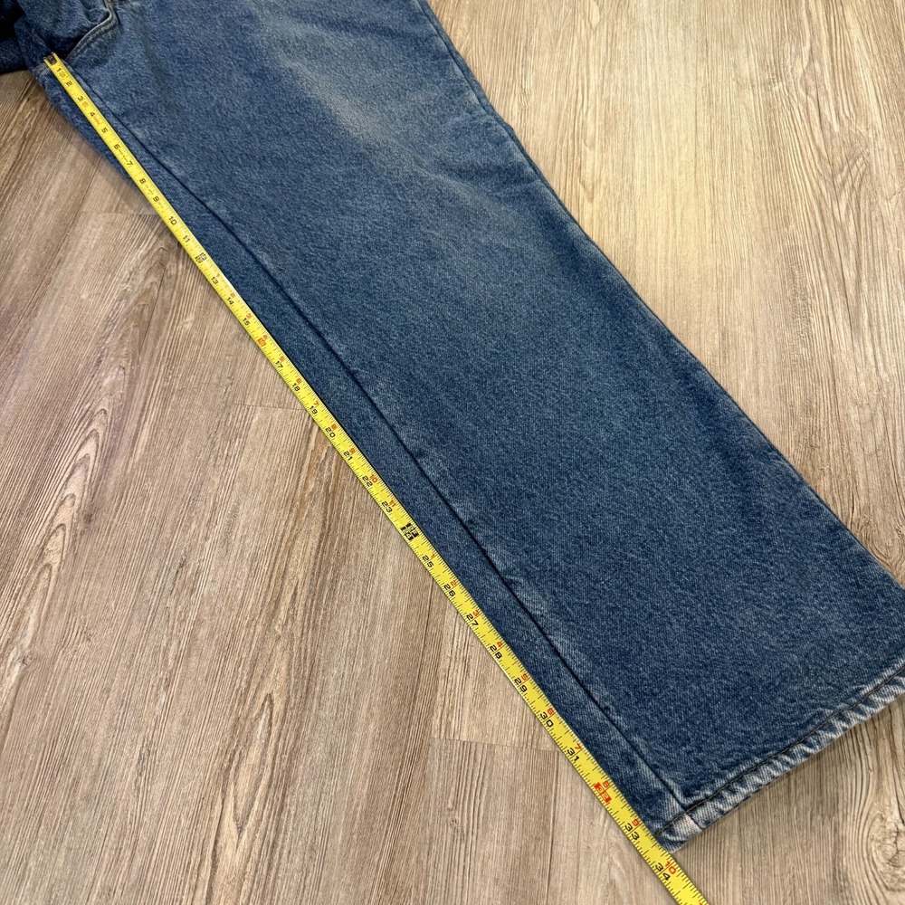 L.L. Bean Mens 42x34 Vintage Made In USA Fleece Lined Jeans‎ - Picture 9 of 10